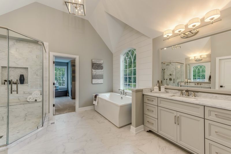 Modern Master Bathroom